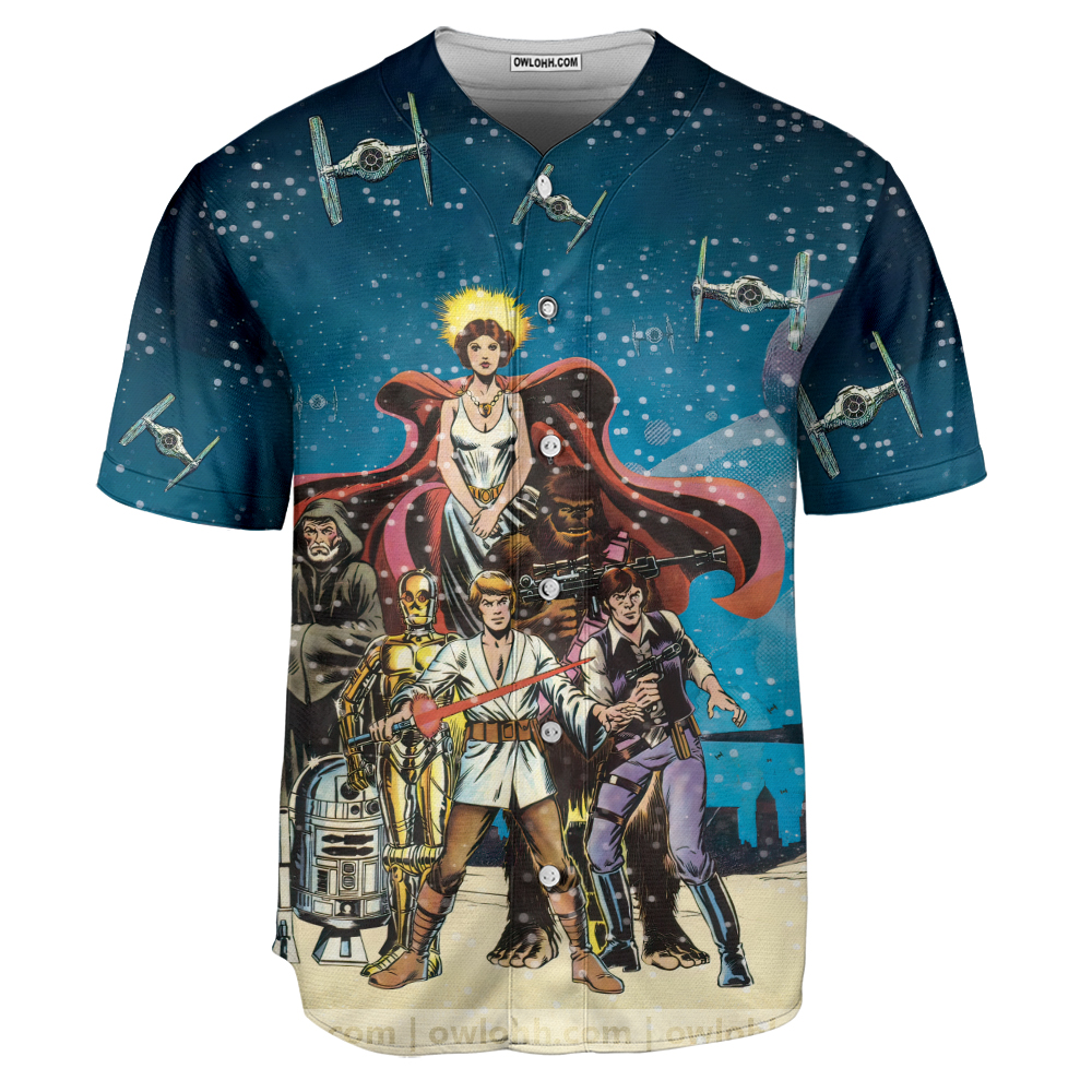 Christmas Star Wars Celebrate Star Wars The Force Awakens - Baseball Jersey - Chic Loom