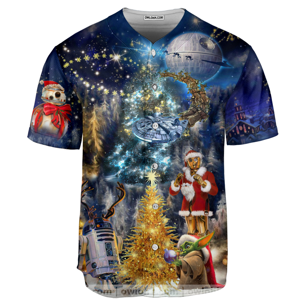 Christmas Star Wars Family In Love - Baseball Jersey - Chic Loom