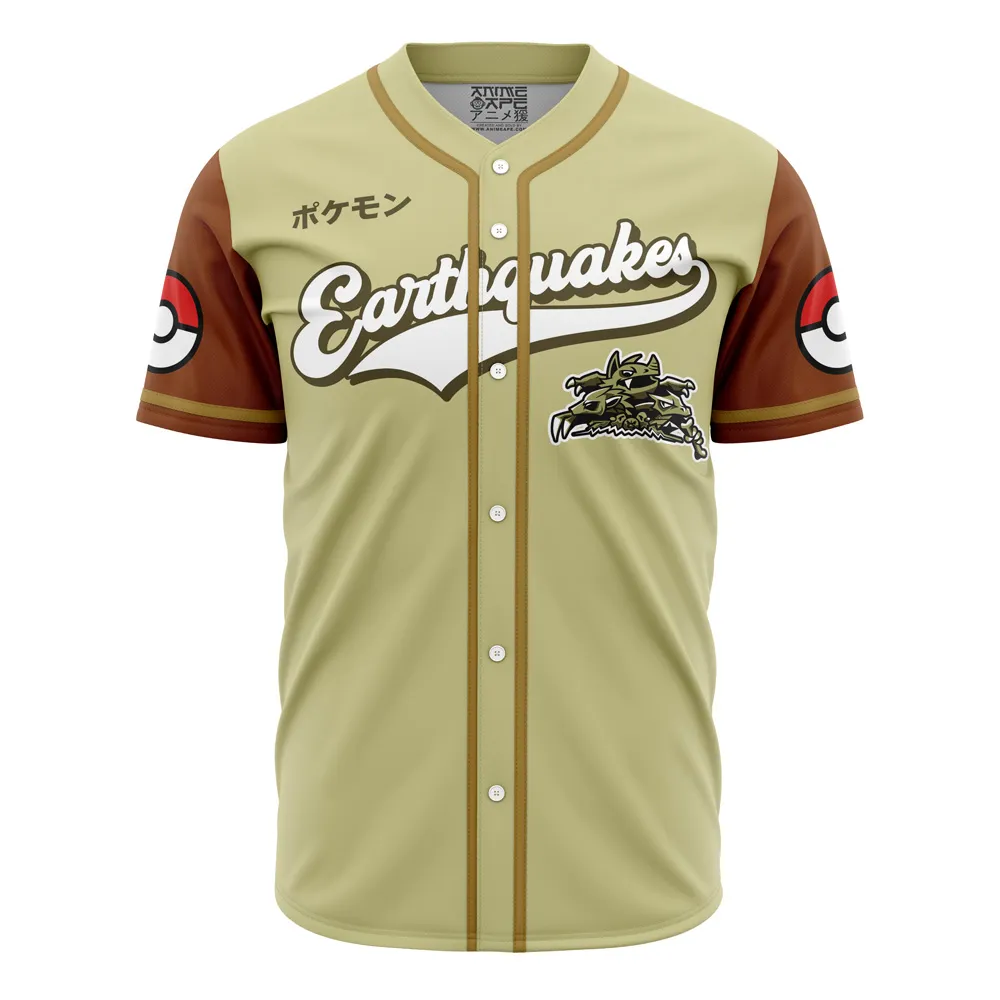 Earthquakes Pokemon Baseball Jersey