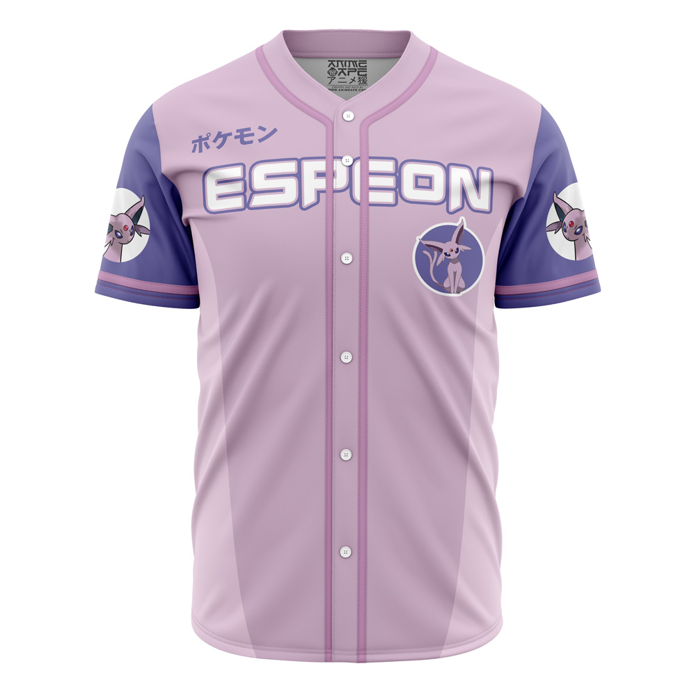 Espeon Eeveelution Pokemon Baseball Jersey