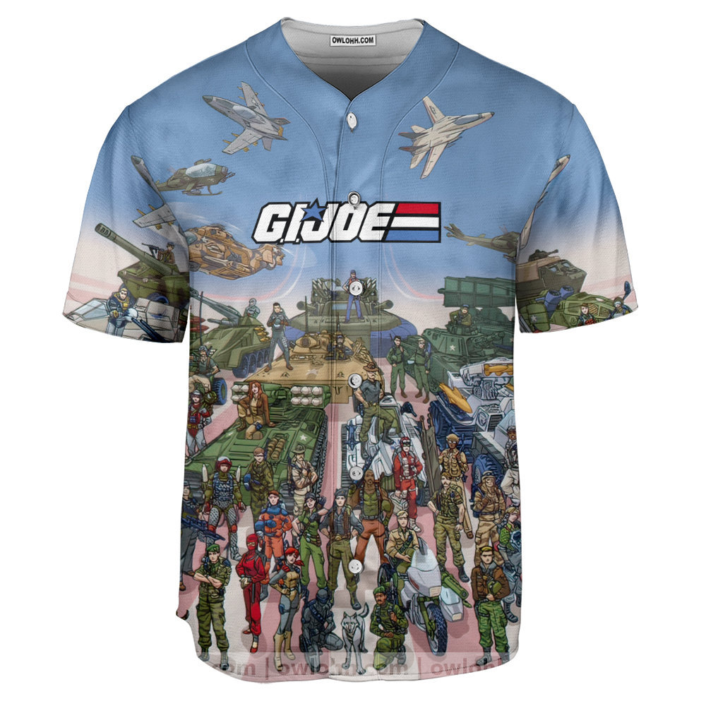 G.i. Joe - Baseball Jersey - Chic Loom