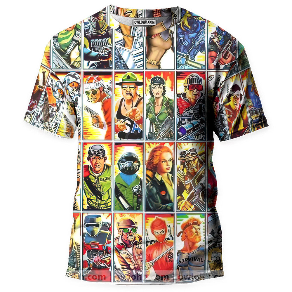 G.I. Joe In The 80s! - 3D T-shirt - Chic Loom