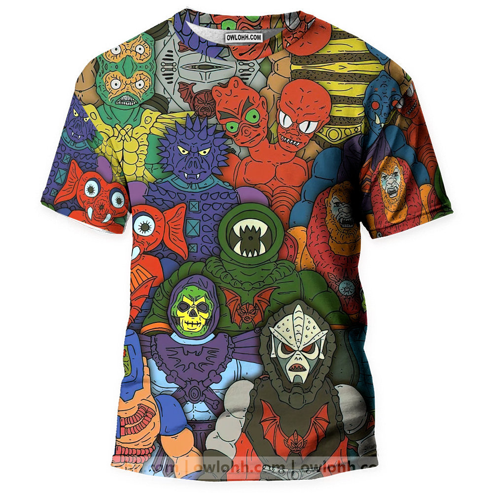 He-man And The Masters Of The Universe - 3D T-shirt - Chic Loom