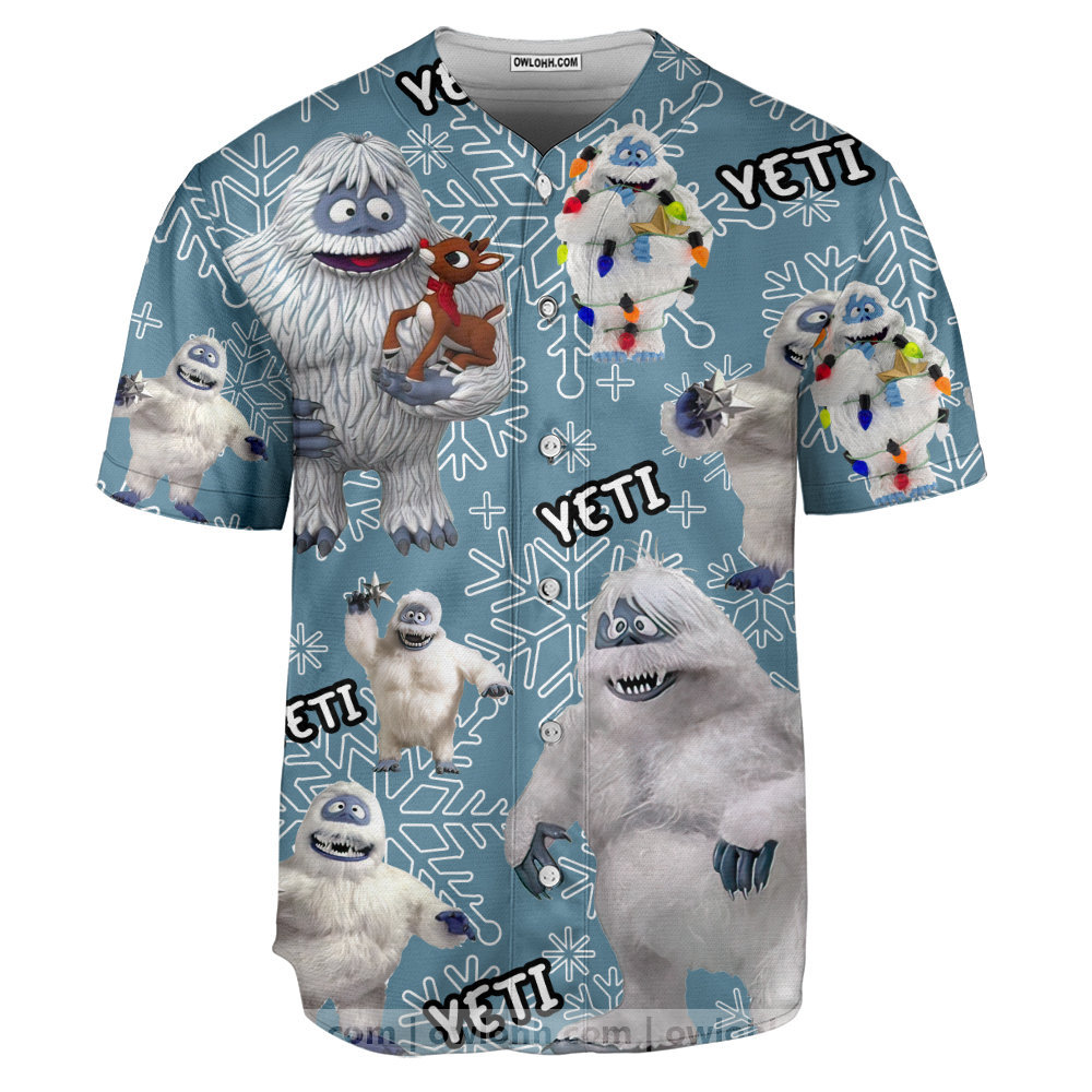 Hot Bumble The Abominable Snowman Bl - Baseball Jersey - Chic Loom