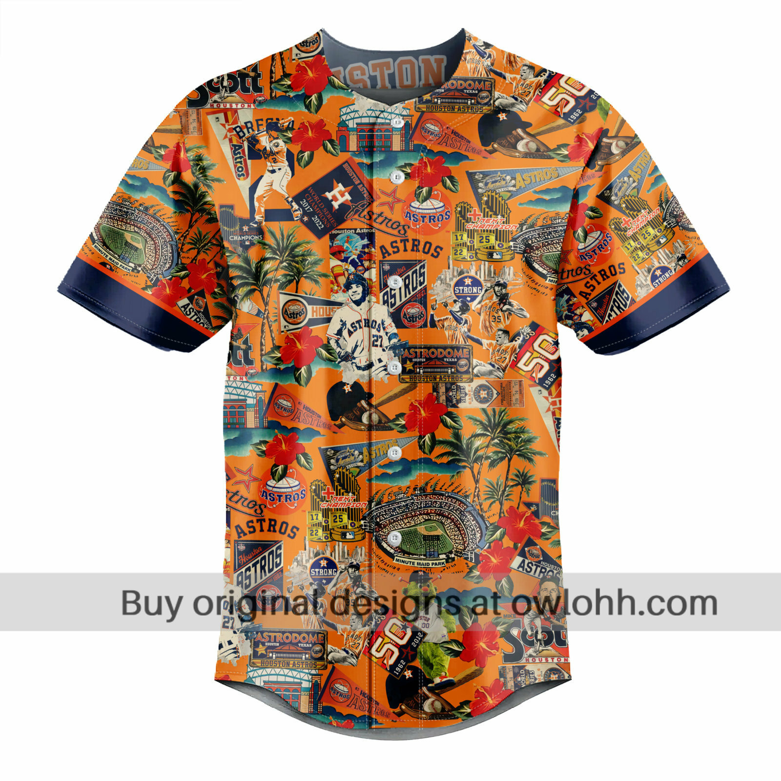 Houston Astros Legends Play Under the Sunset Skies - Baseball Jersey - Chic Loom