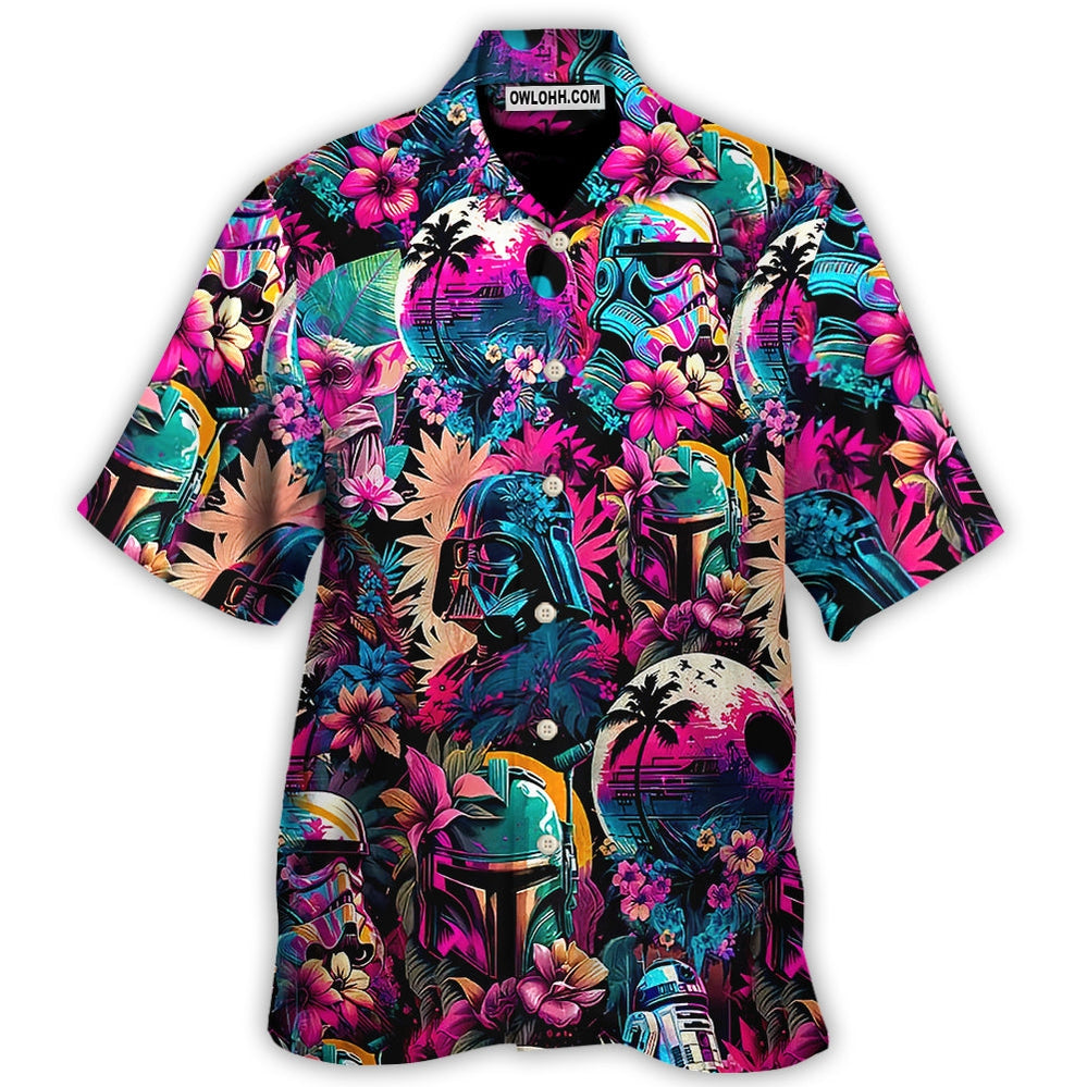 Special Starwars Synthwave 02 - Hawaiian Shirt For Men, Women, Kids - Chic Loom