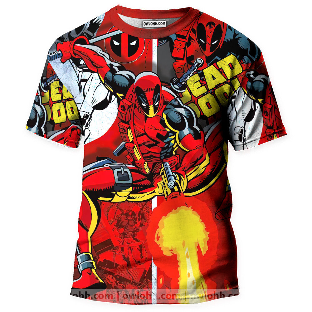 My Favorite Comic Movie (deadpool) - 3D T-shirt - Chic Loom