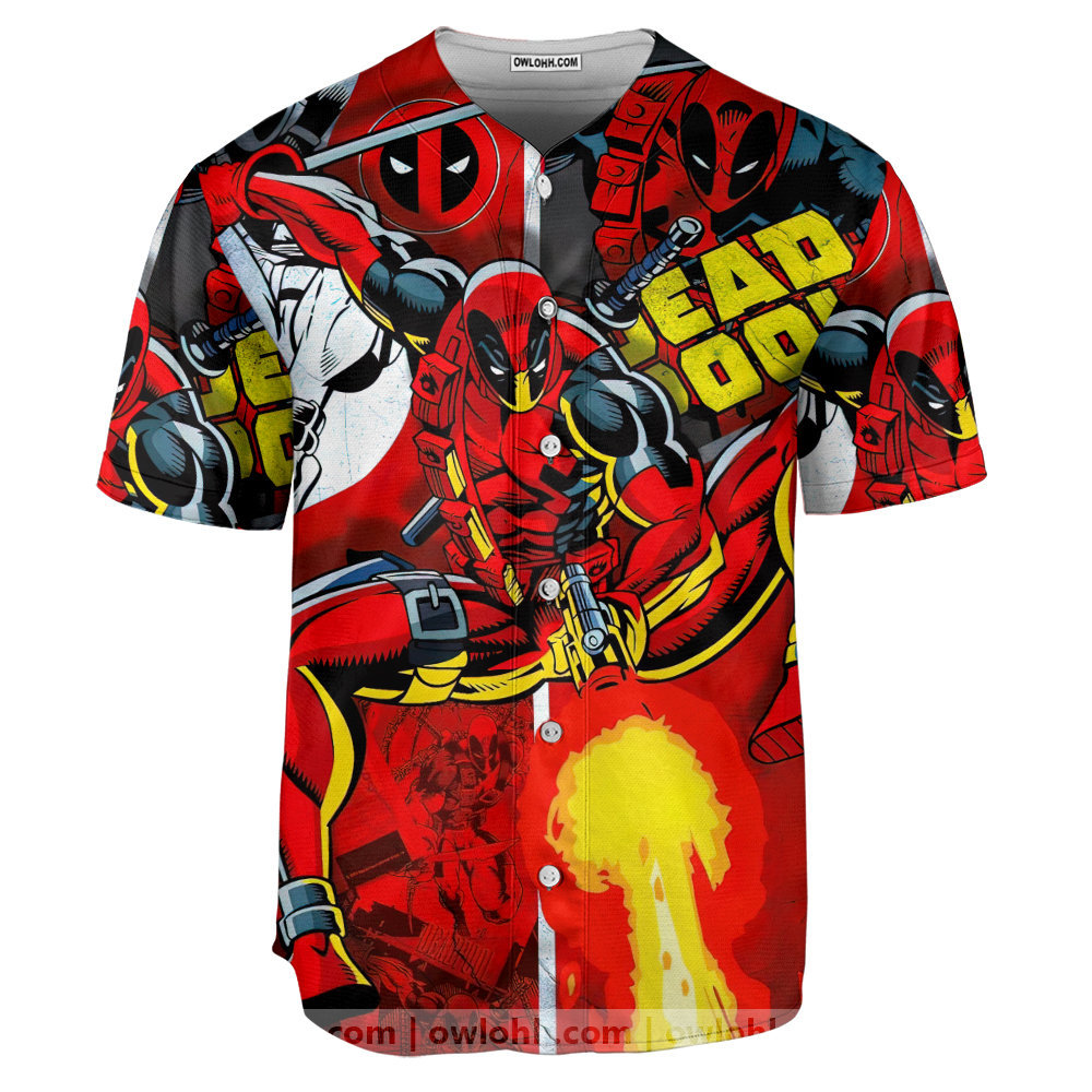 My Favorite Comic Movie (deadpool) - Baseball Jersey - Chic Loom