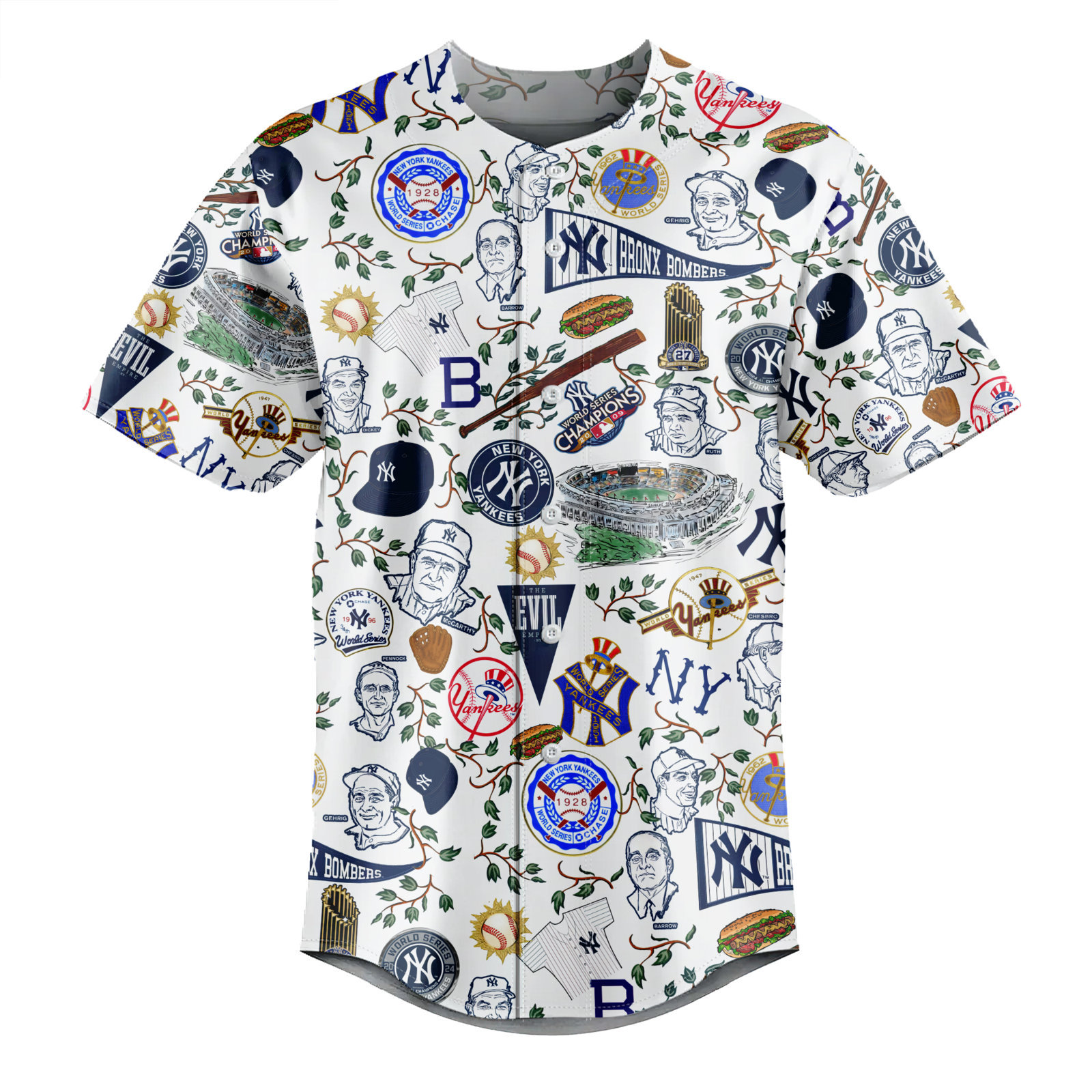 New York Yankees World Series Vintage – Baseball Jersey – Chic Loom
