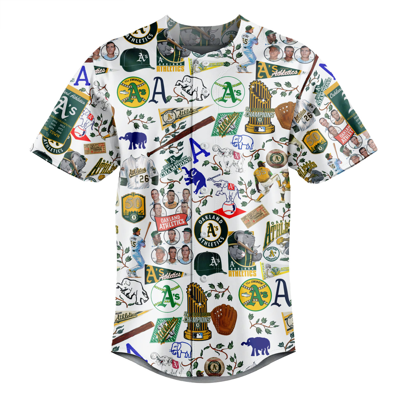 Oakland Athletics World Series Vintage - Baseball Jersey - Chic Loom
