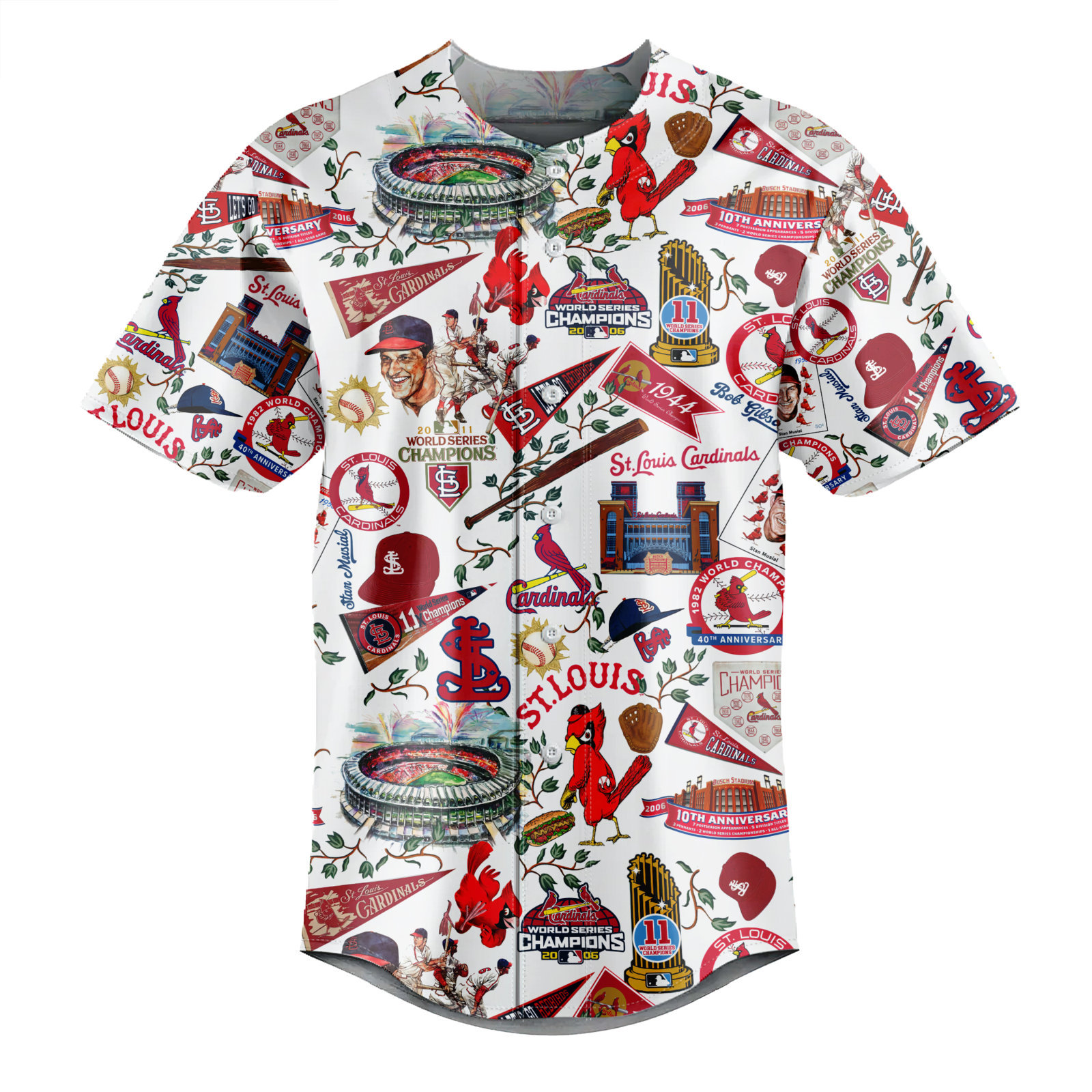 St. Louis Cardinals World Series Vintage – Baseball Jersey – Chic Loom