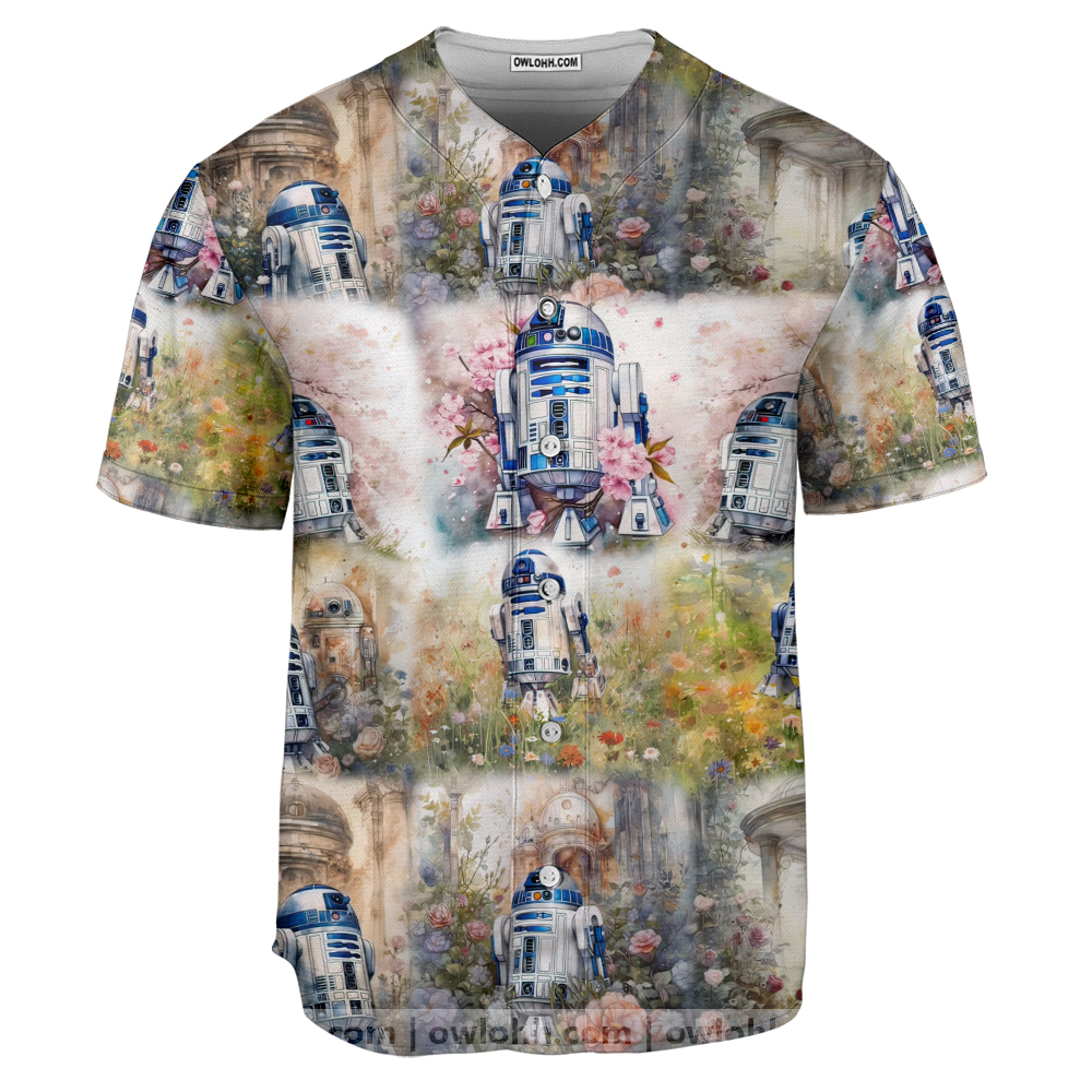 Star Wars R2-D2 Winter To Spring - Baseball Jersey - Chic Loom