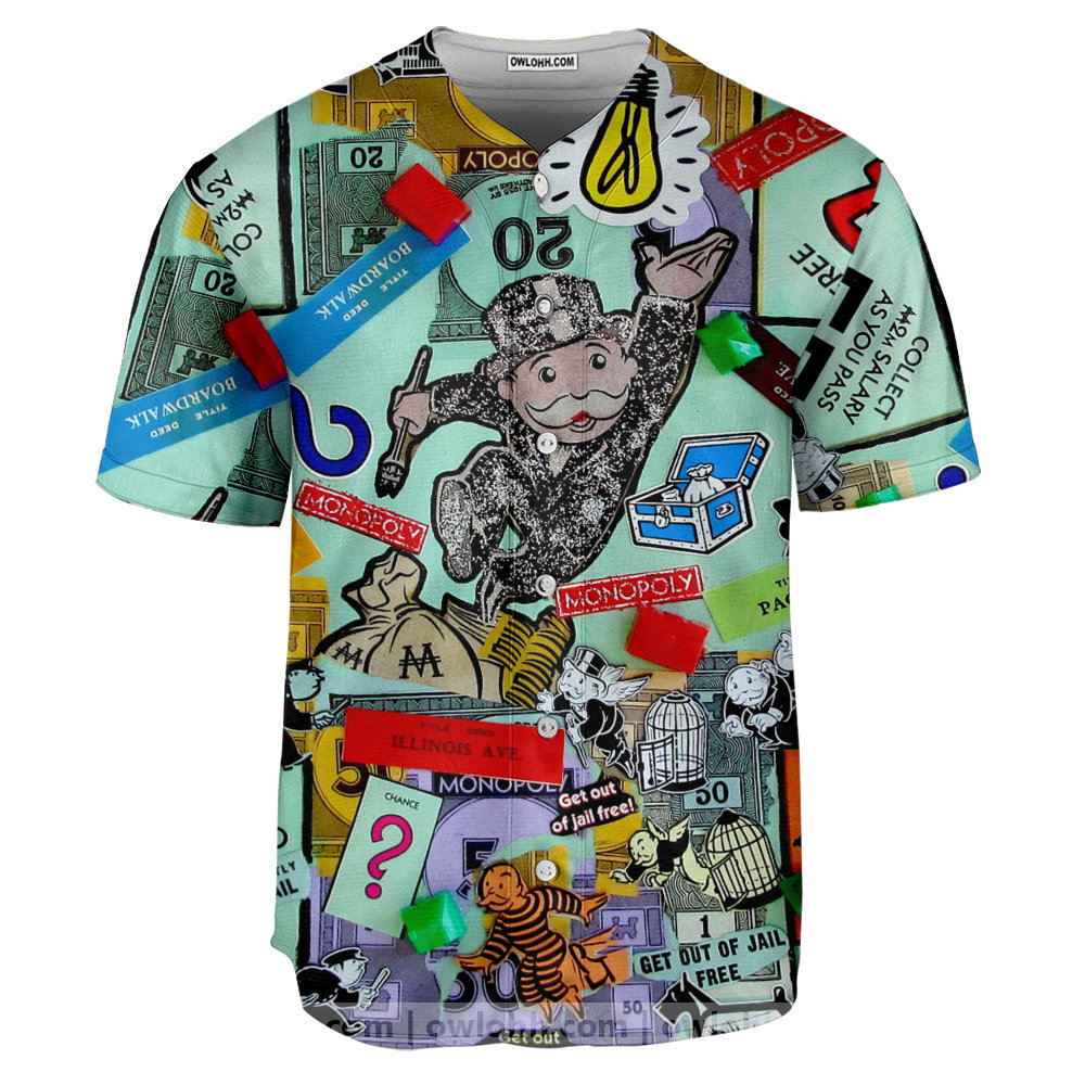 The Monopoly - Baseball Jersey - Chic Loom