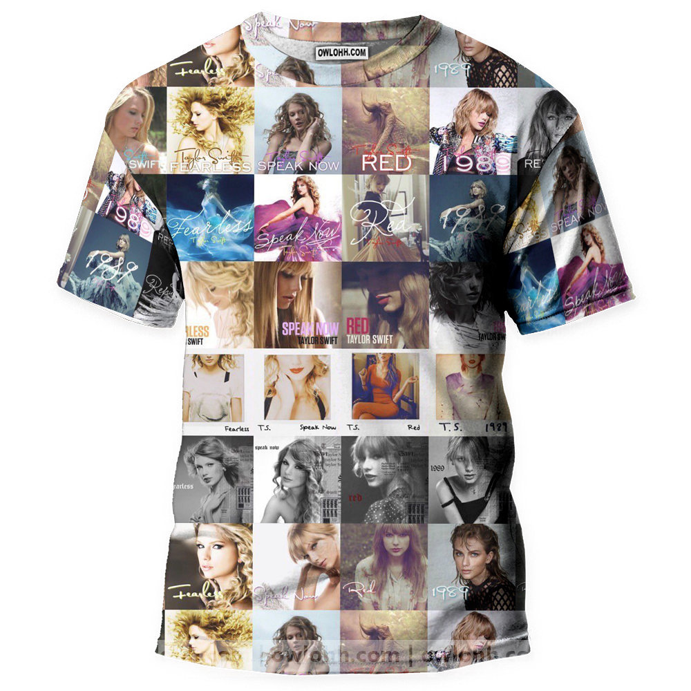 The Most Iuential Singer In The World (taylor Alison Swift) - 3D T-shirt - Chic Loom