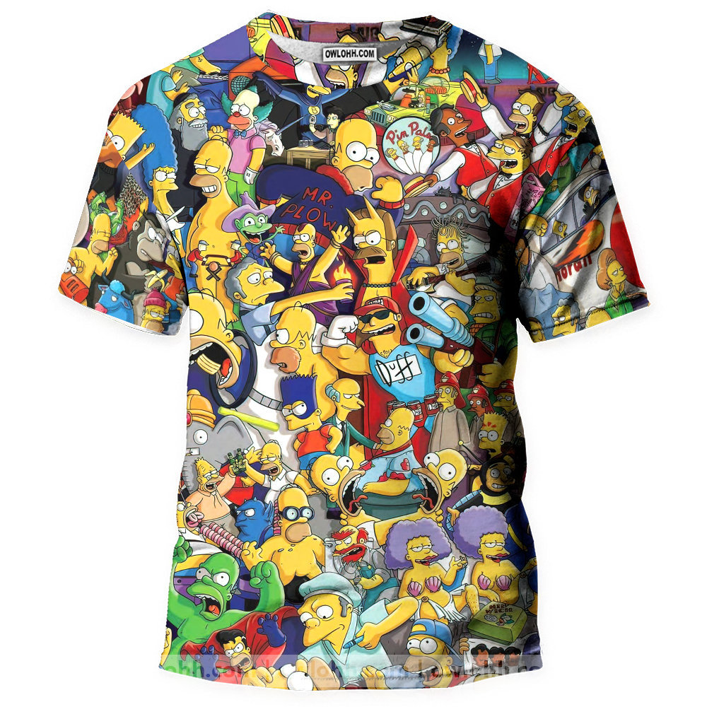 The Simpsons - 3D T-shirt - Chic Loom
