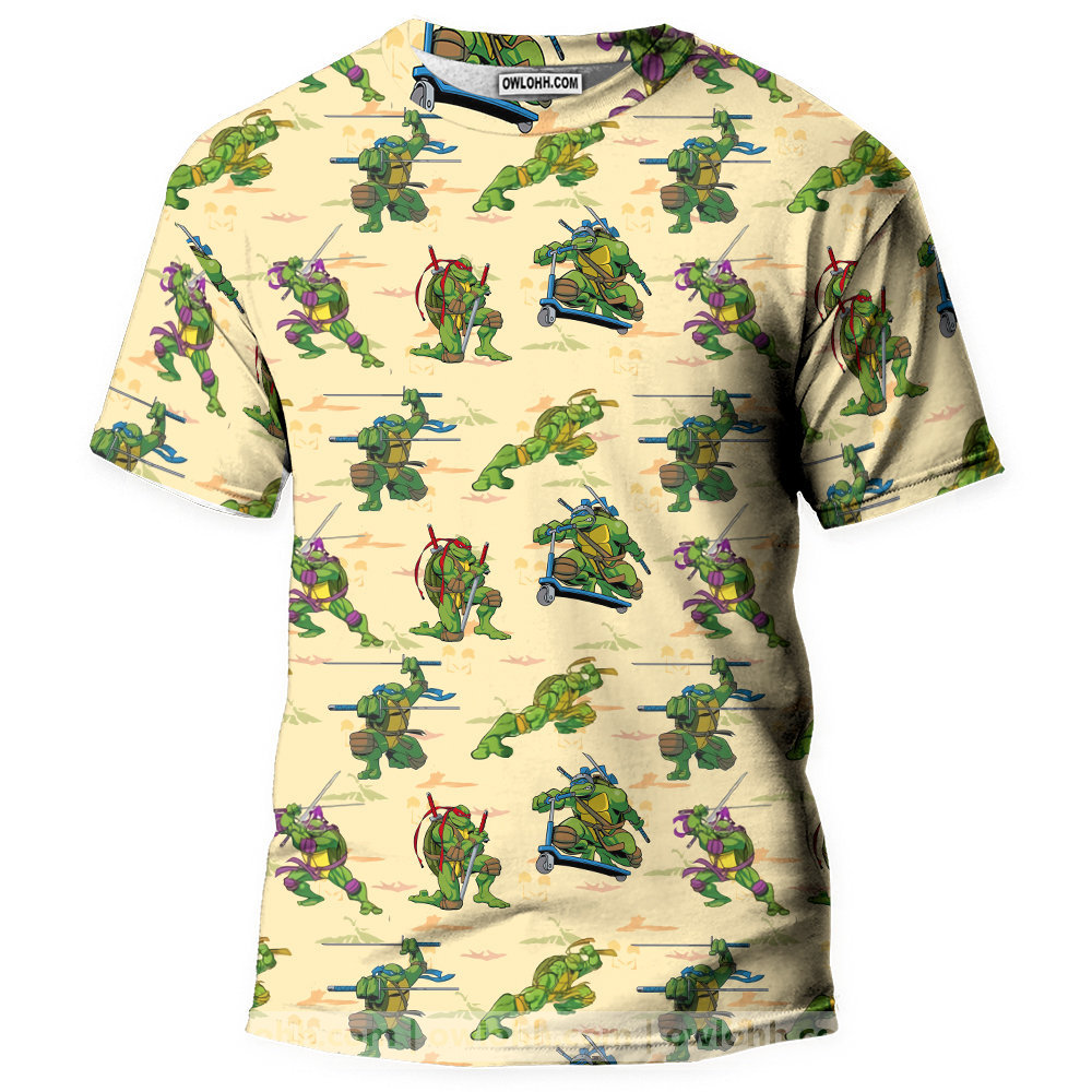 The Teenage Mutant Ninja Turtles - 3D T-shirt - Chic Loom