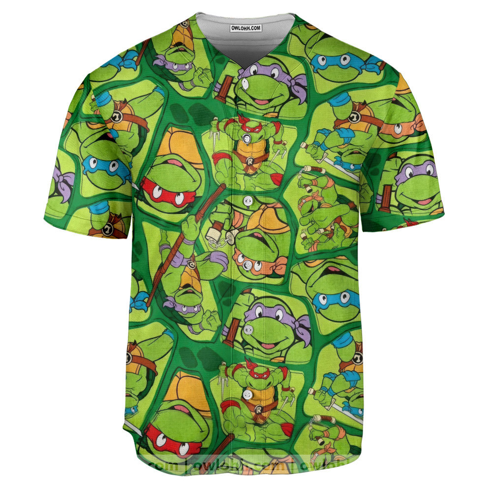 Tmnt - Baseball Jersey - Chic Loom