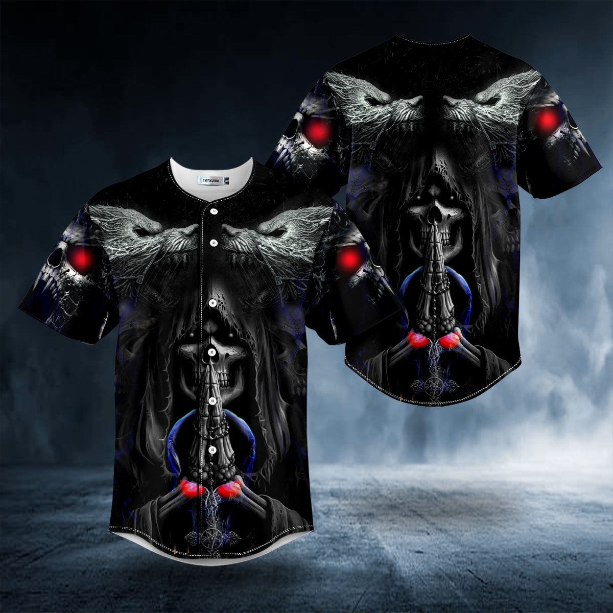 Werewolves Reaper Prayer Baseball Jersey