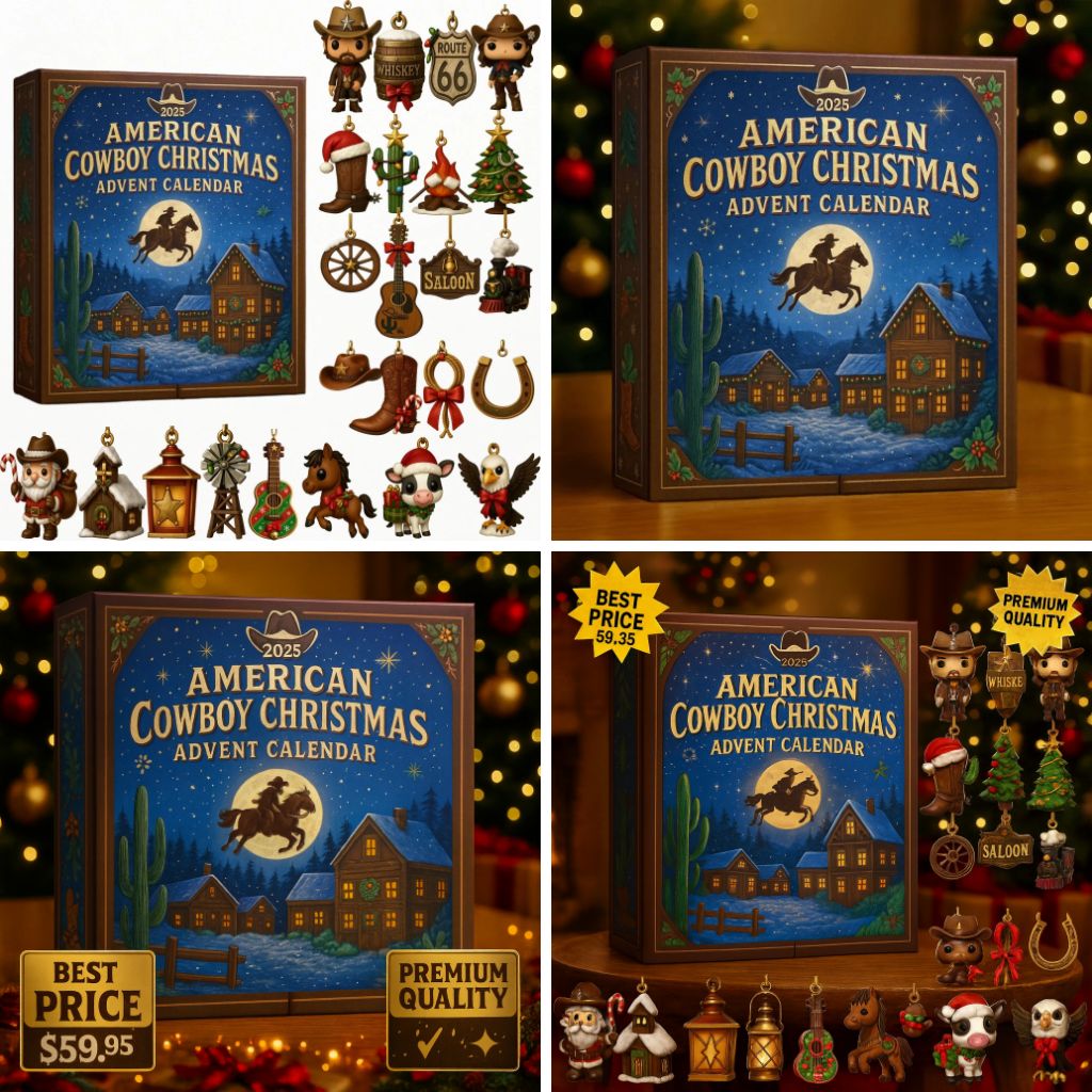 The American Cowboy Christmas Advent Calendar 2025