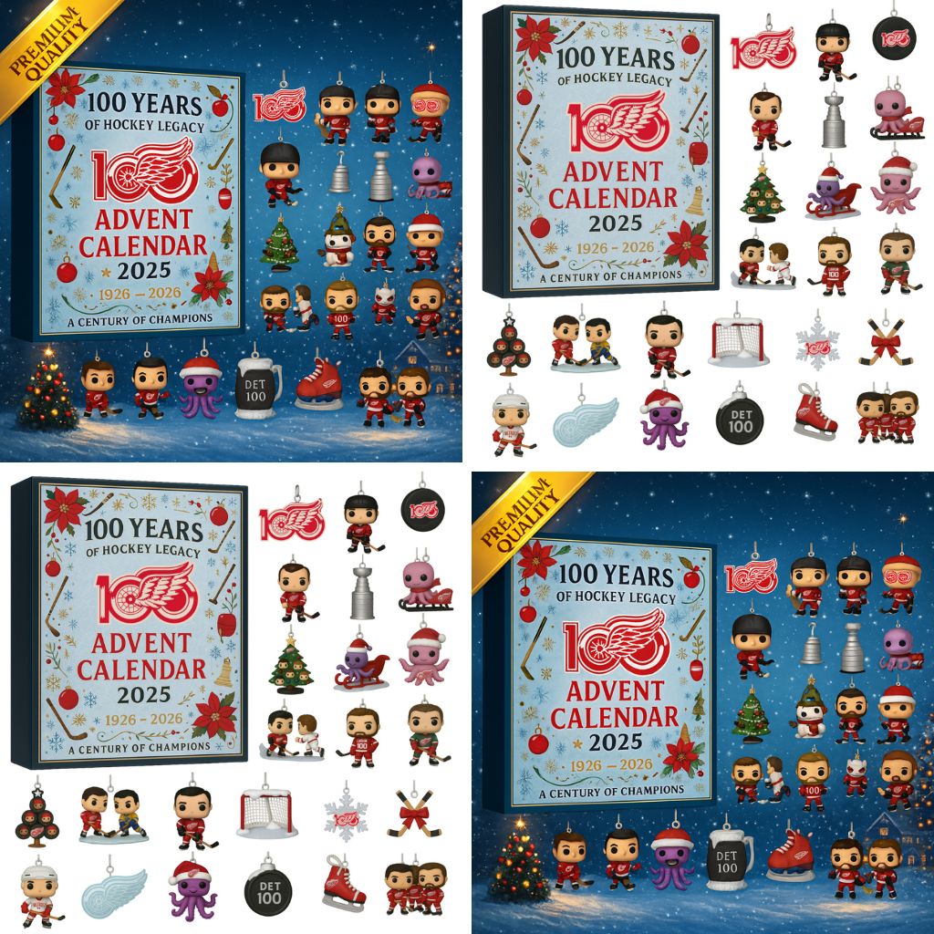 Detroit Red Wings Advent Calendar 2025