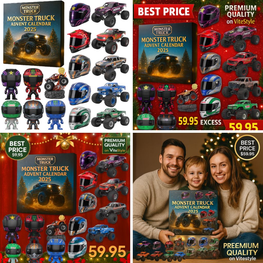 HOT Monster Truck Advent Calendar