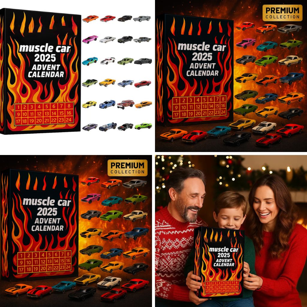 Hot Wheels Car Advent Calendar 2025
