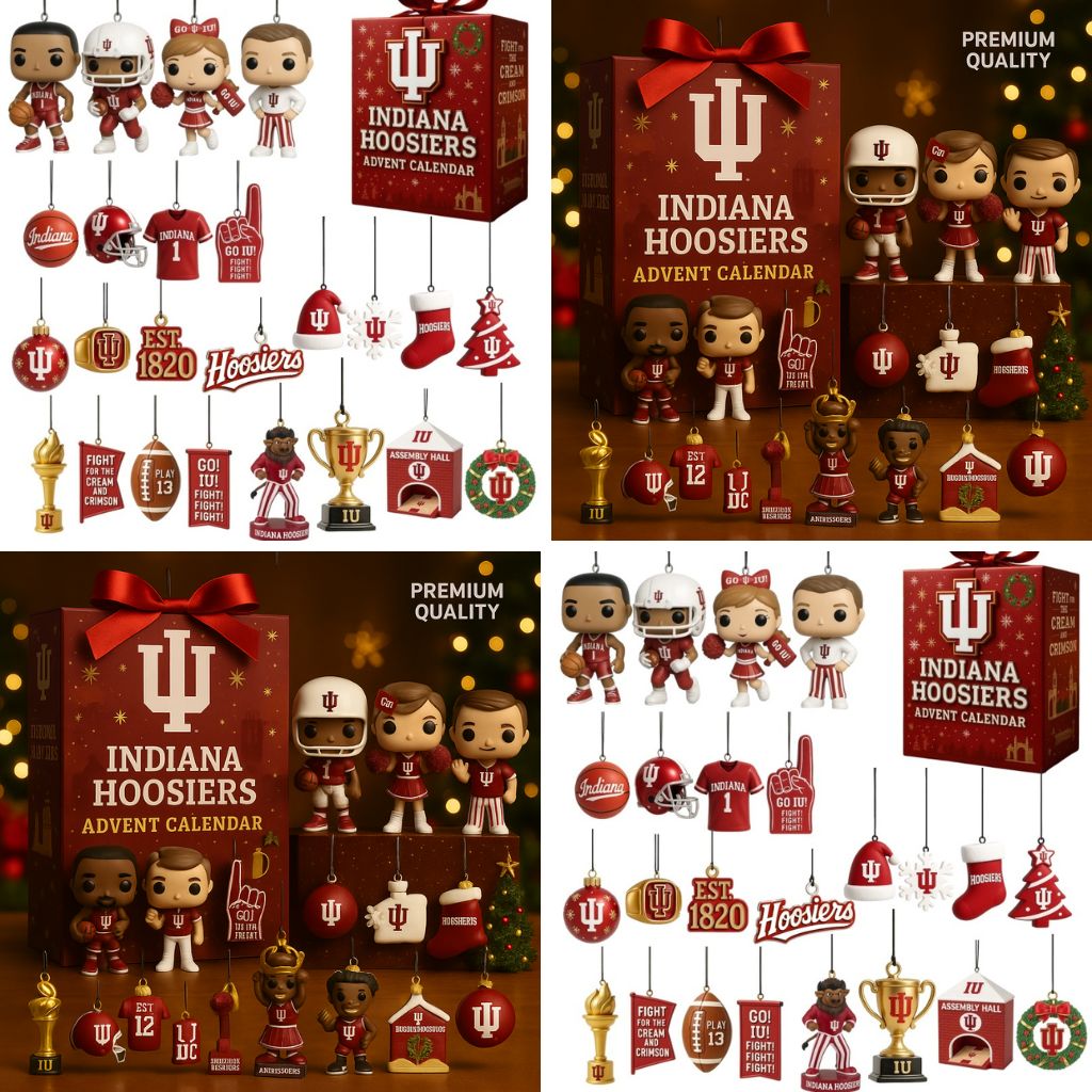 Indiana Hoosiers Advent Calendar 2025