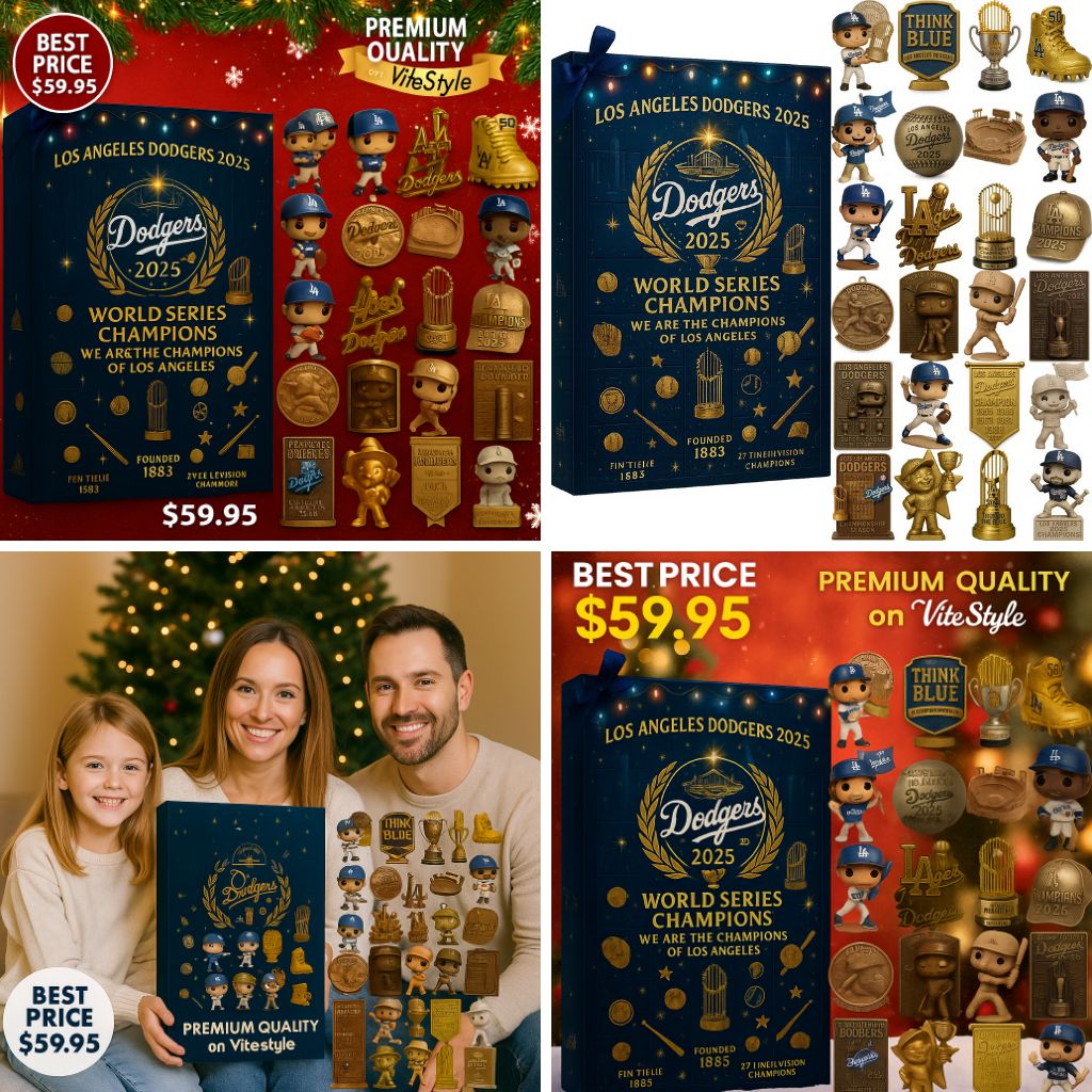 LA Dodgers World Series Champions 2025 Advent Calendar