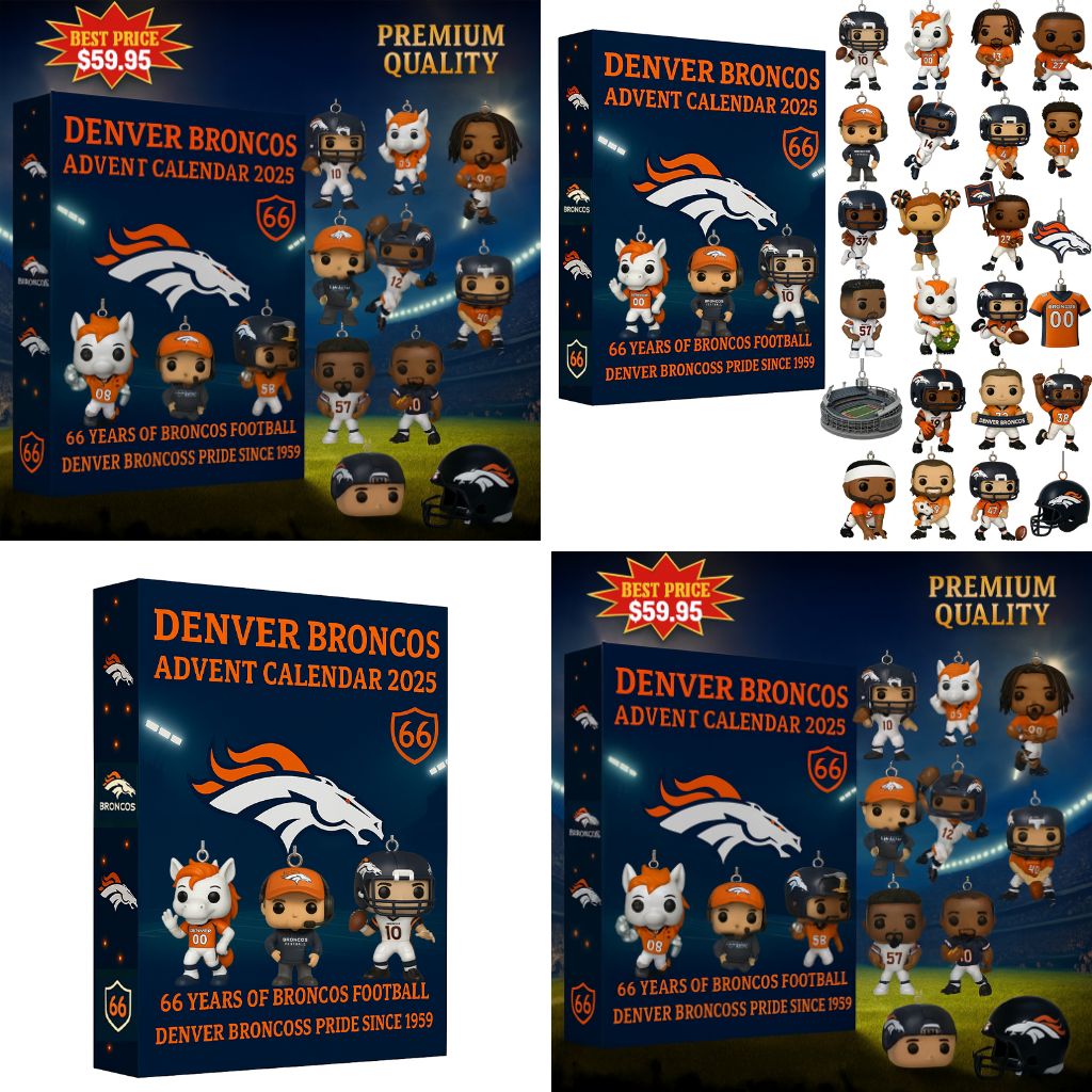LIMITED Denver Broncos Advent Calendar