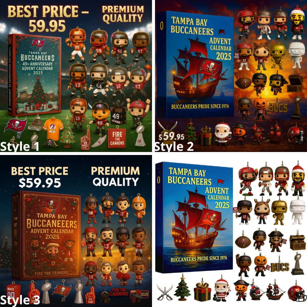 LIMITED Tampa Bay Buccaneers Advent Calendar