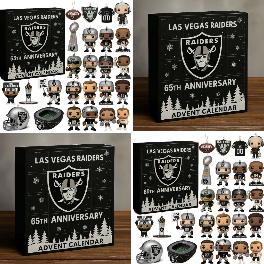 Las Vegas Raiders Advent Calendar 2025