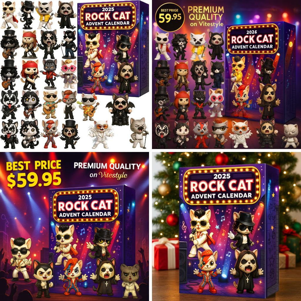 Legends Rock Cat Advent Calendar