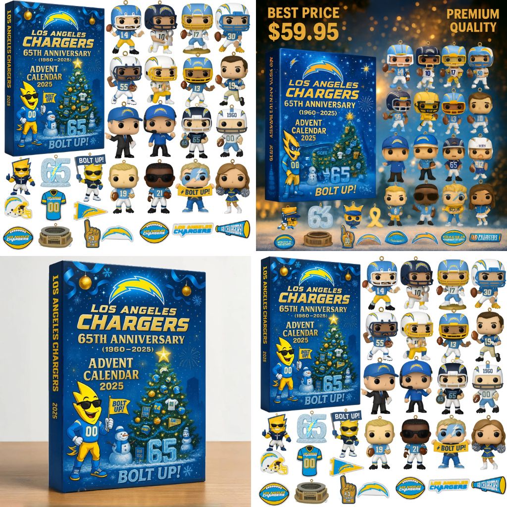 Los Angeles Chargers Advent Calendar 2025
