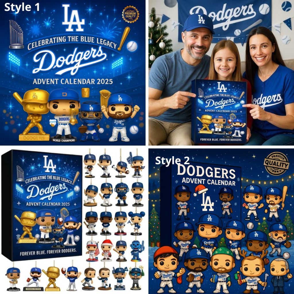 Los Angeles Dodgers Advent Calendar