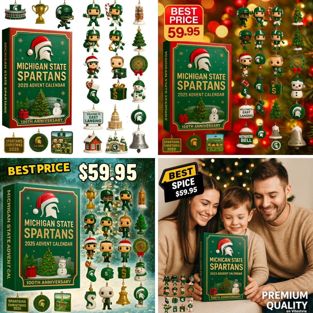 Michigan State Spartans 100th Anniversary Advent Calendar