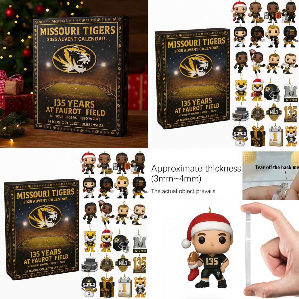 Missouri Tigers 135th Anniversary Advent Calendar 2025
