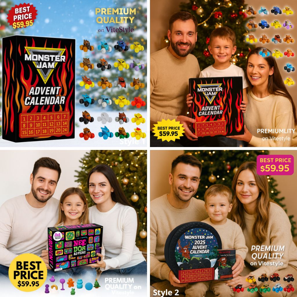 Monster Jam Advent Calendar 2025