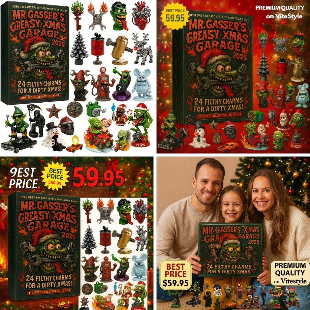 Mr. Gasser Greasy Xmas Garage Advent Calendar