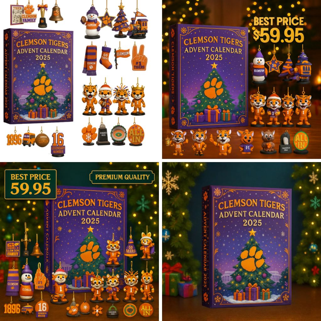 NEW Clemson Tigers Advent Calendar