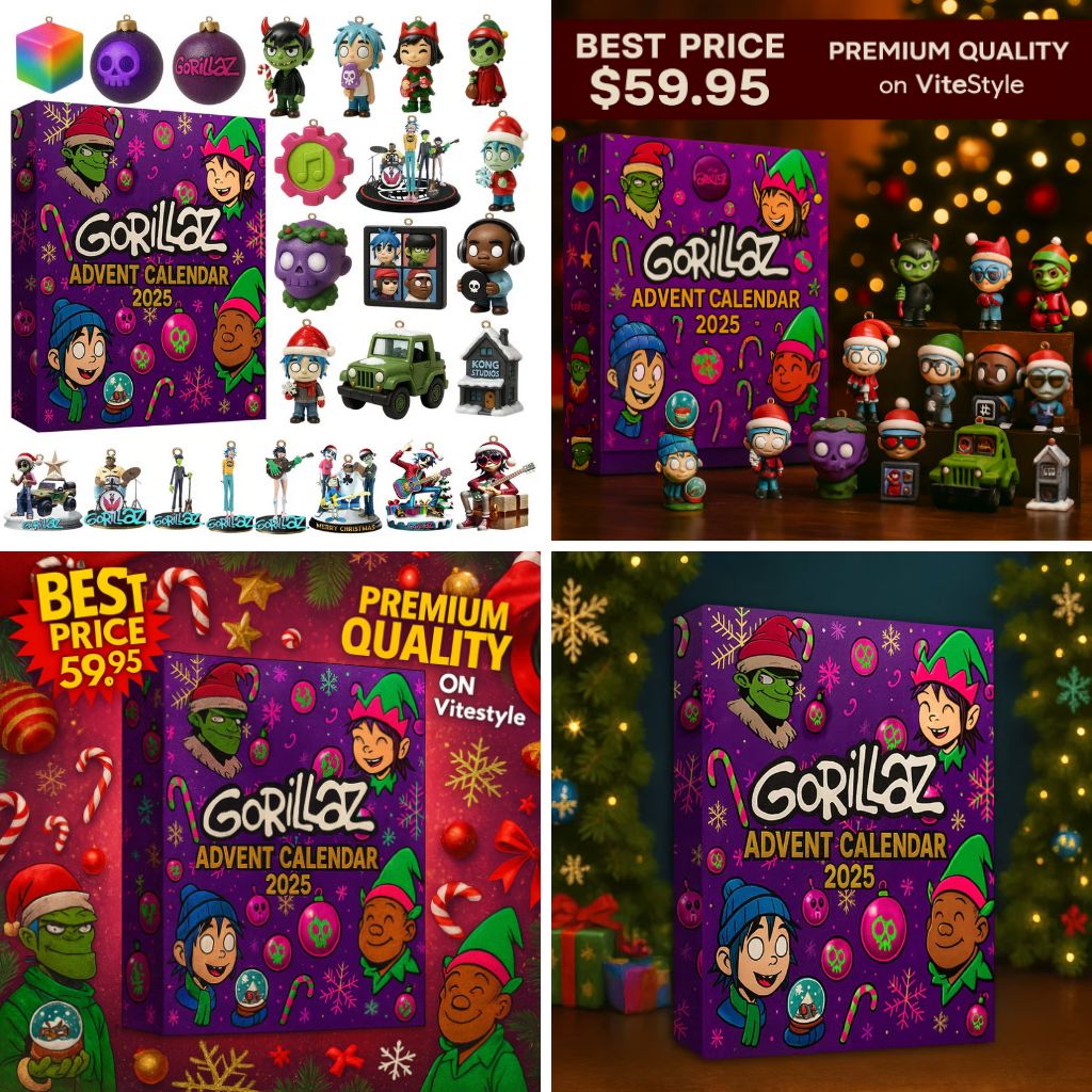 NEW Gorillaz Advent Calendar