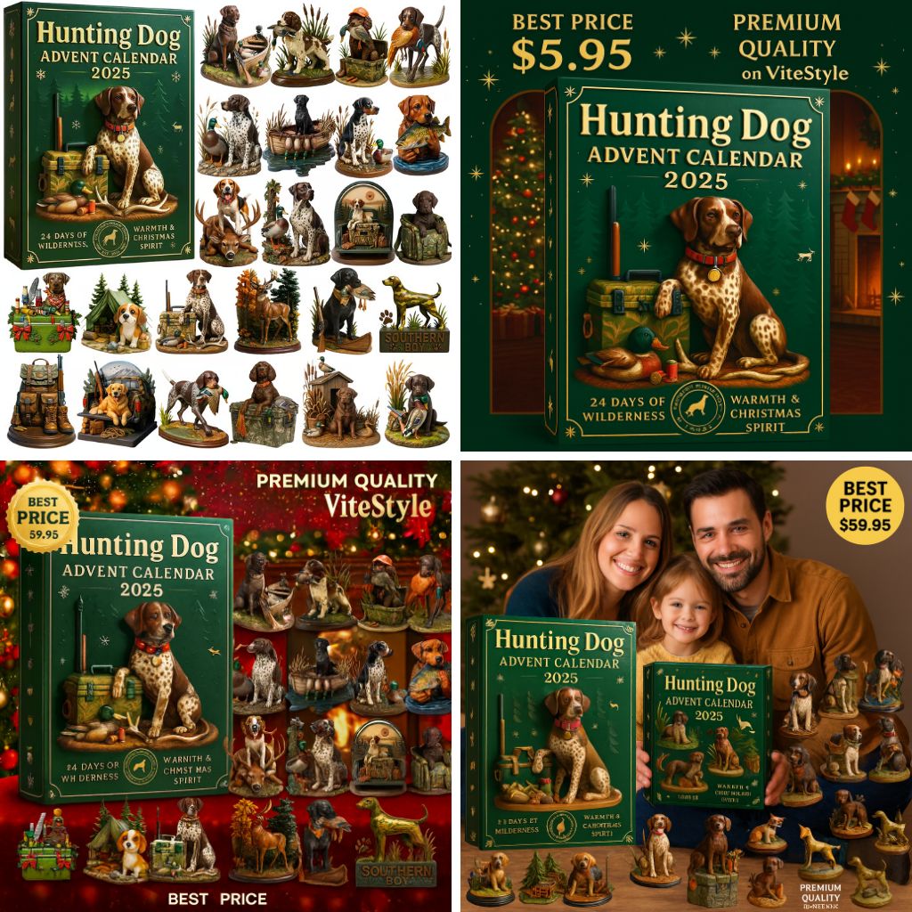 NEW Hunting Dog Advent Calendar