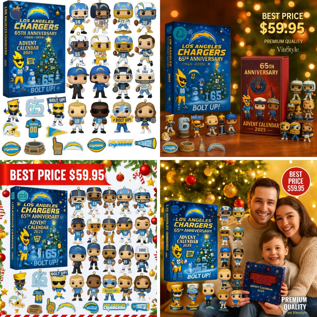 NEW Los Angeles Chargers Advent Calendar
