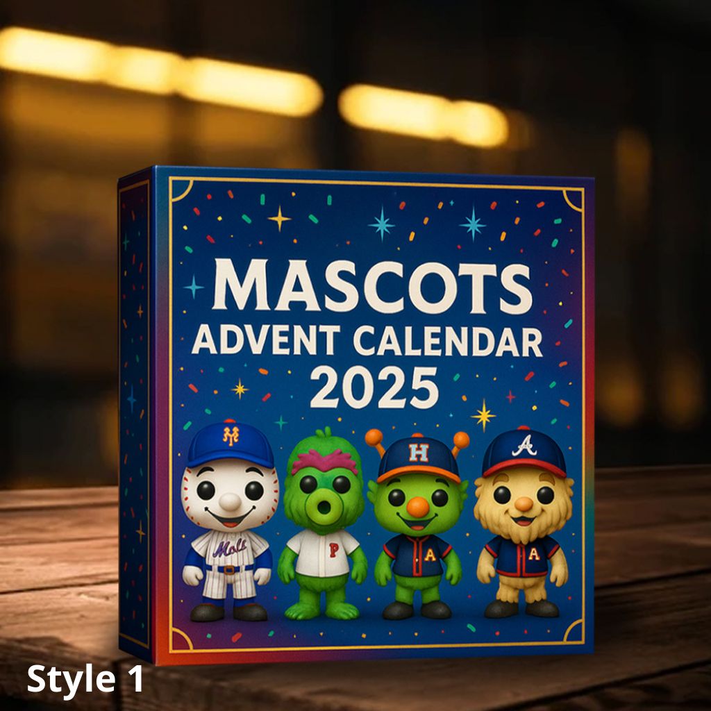 NEW MLB Mascot Advent Calendar