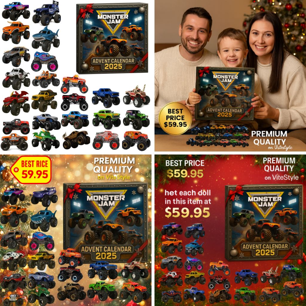 NEW Monster Jam Advent Calendar