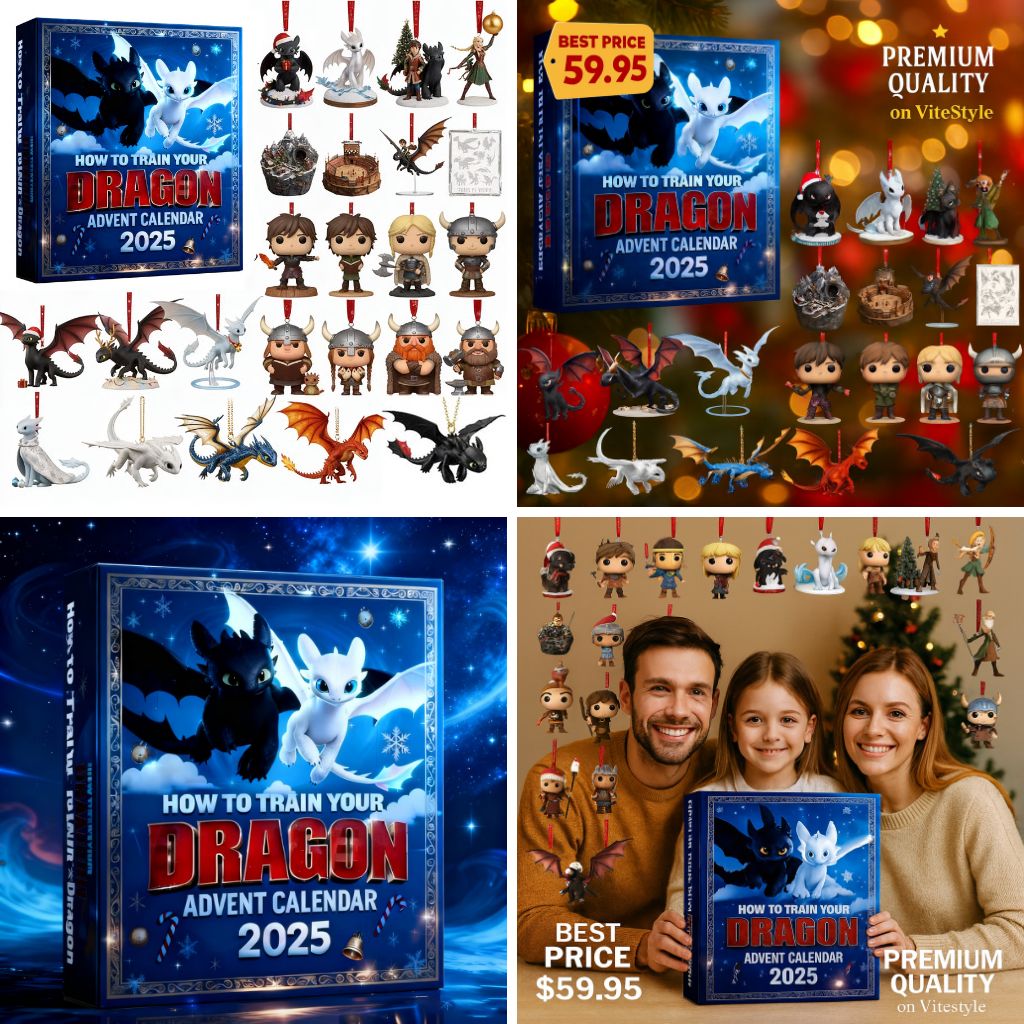 NEW Toothless Advent Calendar 2025