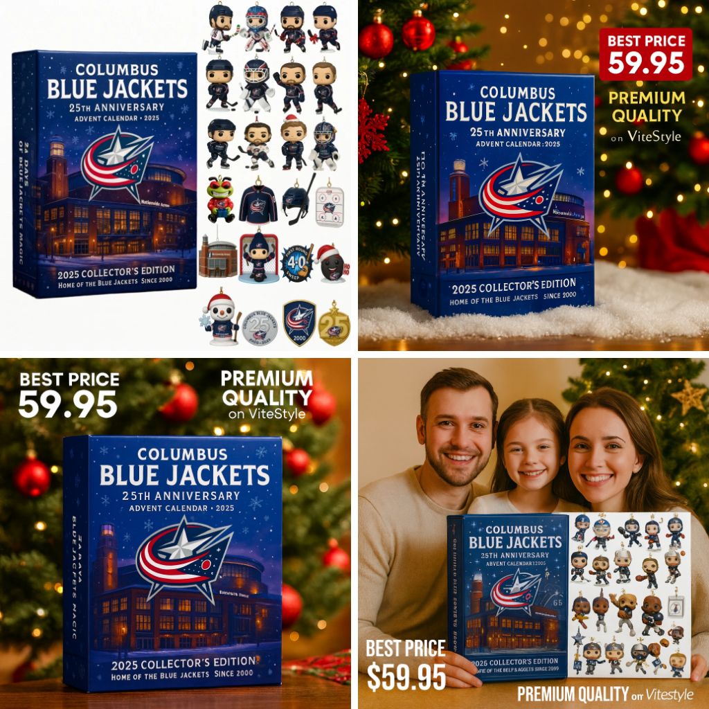 NEWEST Columbus Blue Jackets Advent Calendar 2025