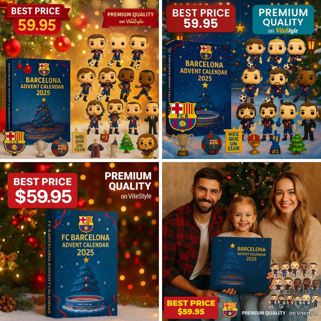 NEWEST FC Barcelona Advent Calendar