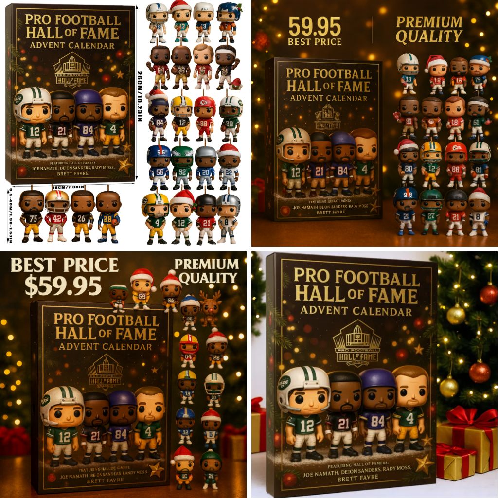 The Pro Football Hall of Fame Advent Calendar 2025