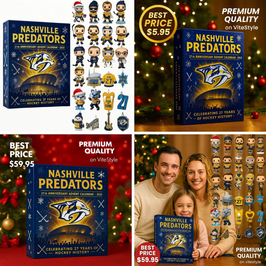 Nashville Predators 27th Anniversary Advent Calendar