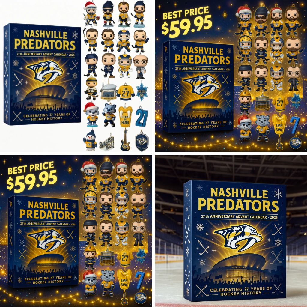 Nashville Predators Advent Calendar